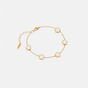 Bracelet Trèfle Gold & Pearl